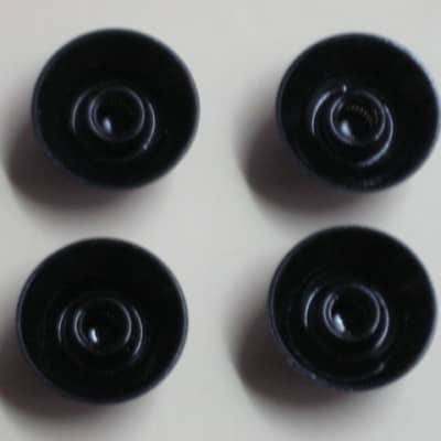 new in package A+ genuine Gibson Top Hat Knobs Black PRHK-010 (set of 4 knobs) image 6