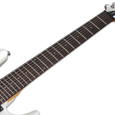 Schecter C-7 Deluxe Satin White #438 image 7