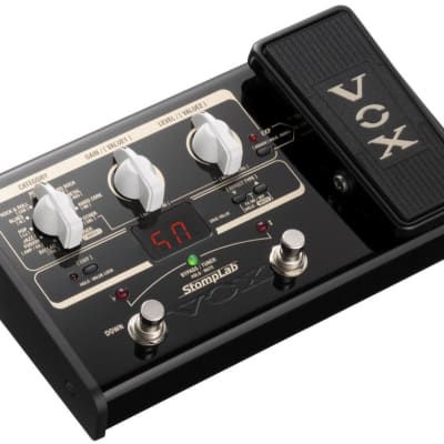 Vox Stomplab IIG Modeling Guitar Multi-Effects Processor Unit with Expression Pedal image 2