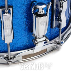 Ludwig Classic Maple Snare Drum - 6.5 x 14-inch - Blue Sparkle image 4
