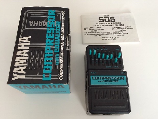 Yamaha GC-100 Compressor With Equalizer Vintage Made