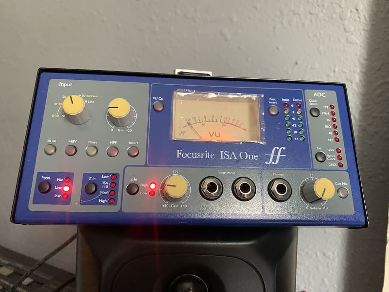 Focusrite ISA One Desktop Mic Preamp 2008 - Present - Blue