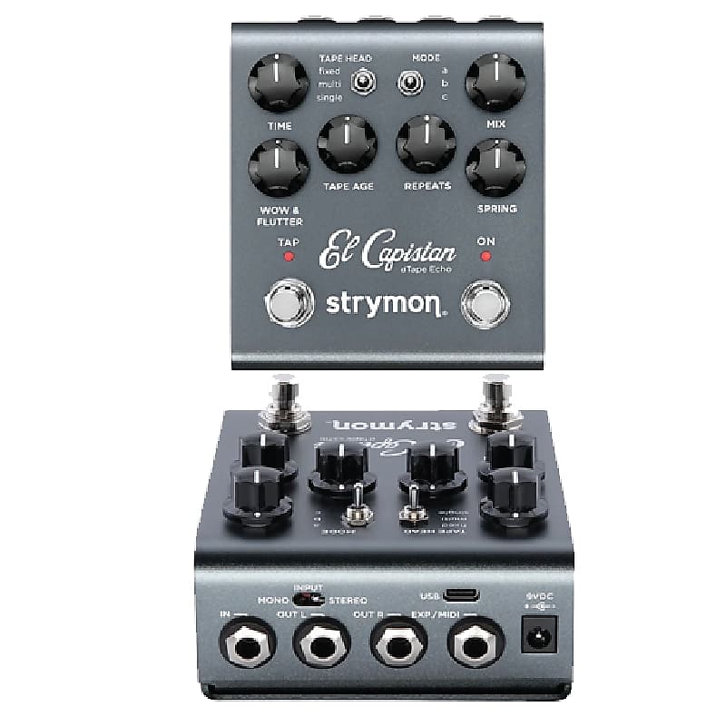 Strymon El Capistan dTape Echo Pedal V2 -NEW | Reverb