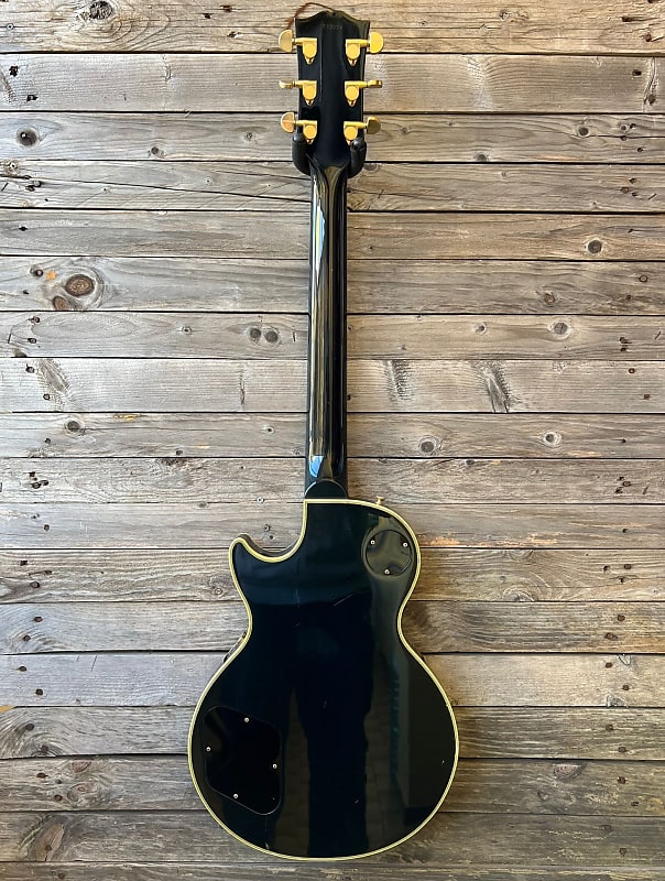 Burny RLC-80 Les Paul custom 1980s Black Rare japan made