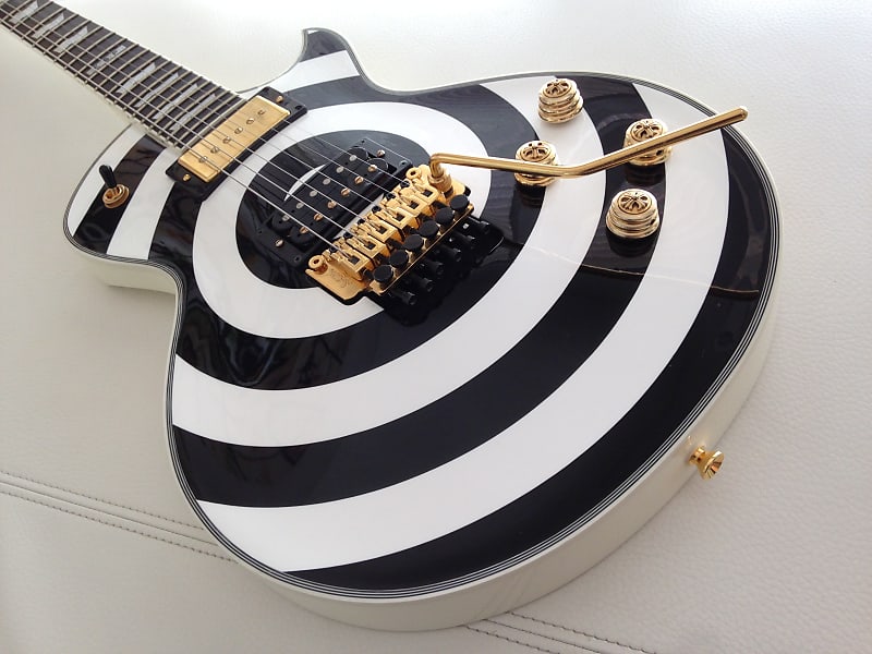 ESP Eclipse CTM-1 Zakk Wylde 2012 Bullseye b/w | Reverb