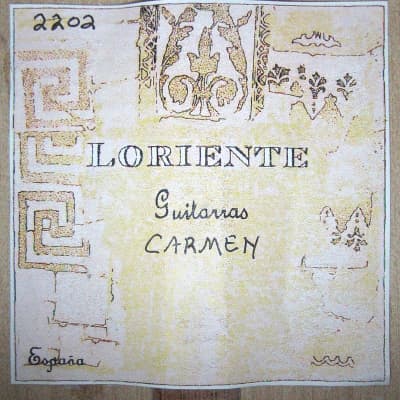 Loriente Carmen Flamenco Guitar Spruce/Cypress image 11