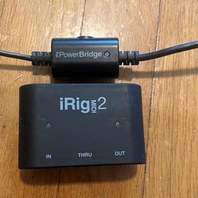 IK Multimedia iRig MIDI 2 and iRig Powerbridge - Lightning | Reverb