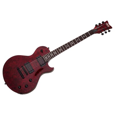 Apocalypse Solo-II chevalet fixe - Red Reign Schecter for sale