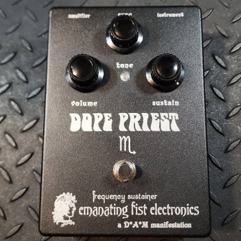 ギター Emanating Fist Electronics Dope Priest Guitar FX Layouts: Emanating Fist Electronics Dope Priest