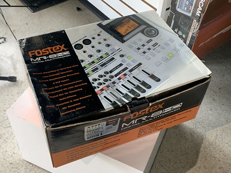 Fostex MR8HD 8 Track Digital Multitrack Recorder 4 Track Reverb