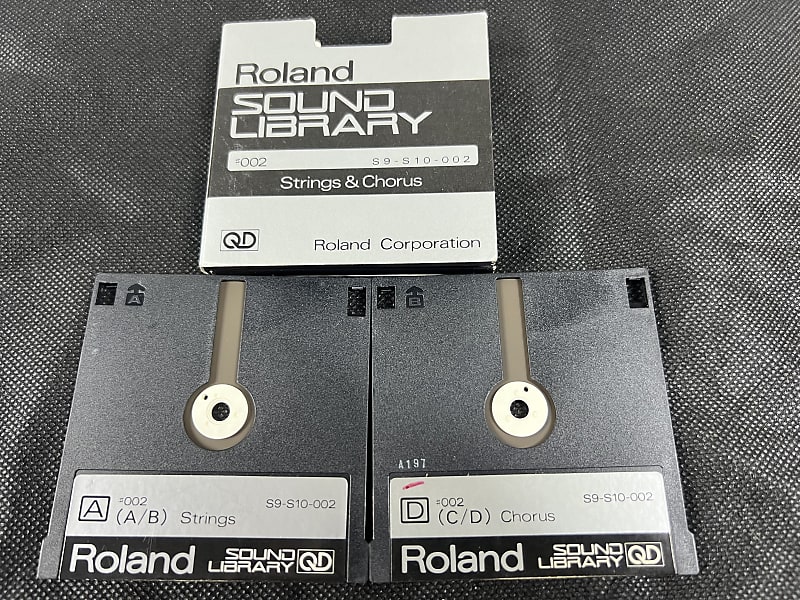 Roland Sound Library Disk Strings &Chorus for S-10, S-220 | Reverb
