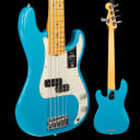 Fender American Professional II Precision Bass V, M, Miami Blue 589 8lbs 13.4oz