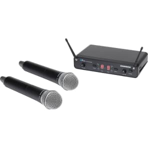 Samson Concert 288 Dual-Channel UHF Wireless Handheld Mic System - H Band (470-518 MHz)