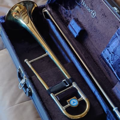 Holton TR-680 F-Rotor Trombone & case ~Free Ship~ | Reverb