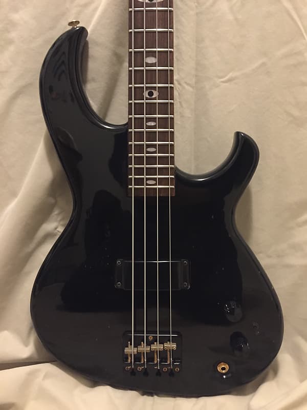 Aria Pro II SB-Black 'n' Gold I Cliff Burton John Taylor Bass Made in Japan  Matsumoku Metallica