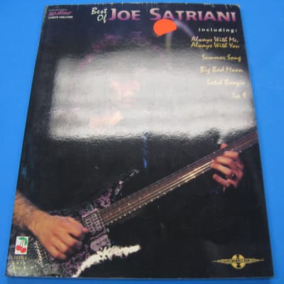 Joe Satriani Hal Leonard Guitar Book image 1
