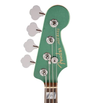 Fender American Ultra Jazz Bass Mystic Pine Green w/Ebony