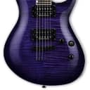 ESP LTD H3-1000 Electric Guitar See Thru Purple Sunburst