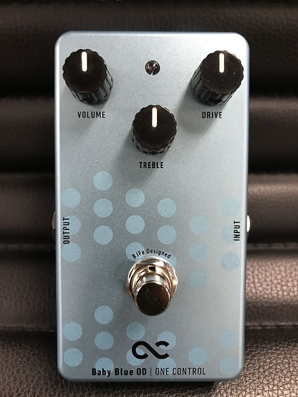 One Control OC-BBOD Baby Blue Overdrive Pedal Blue | Reverb