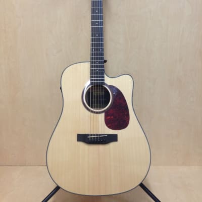 Maestro 07CEQ Solid Spruce/Mahogany Electric-Acoustic Guitar,Cutaway,EQ+Free Bag image 1
