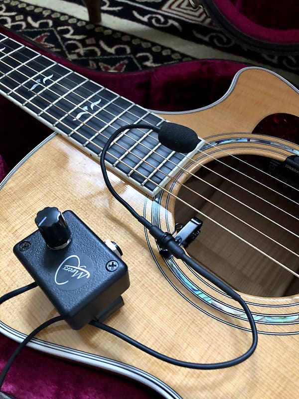 The Myers Feather Pickup / Mic System for Acoustic Guitars Reverb