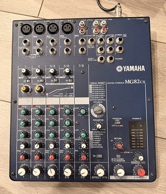 Yamaha MG82CX 8 Channel Mixer | Reverb