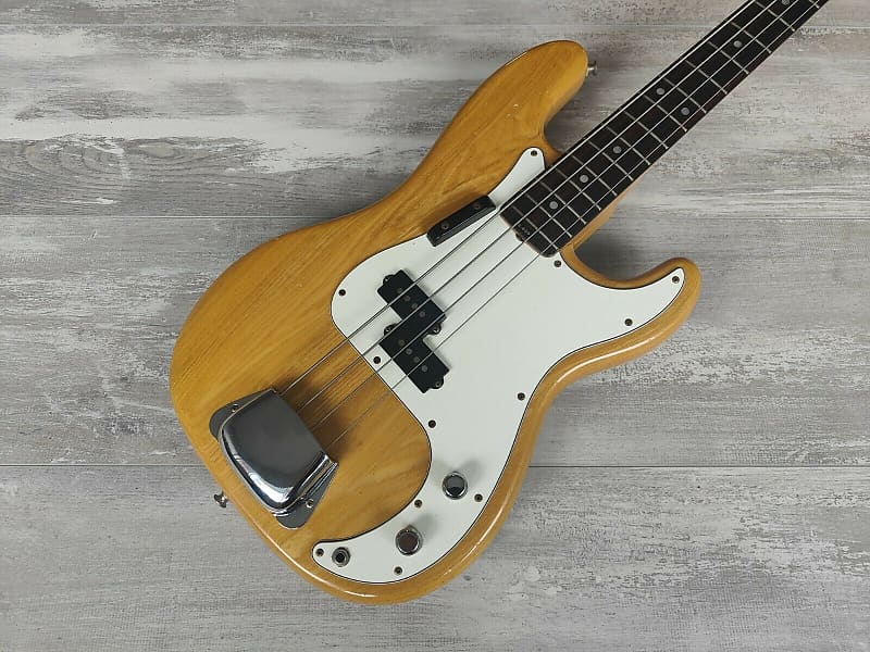 1978 Aria Pro II Japan PB-600 Primary Precision Bass (Natural)