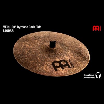 Meinl Byzance Dark Ride Cymbal 20 image 3