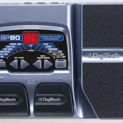 Digitech BP80 Multi-Effects Bass Pedal (Used) image 1