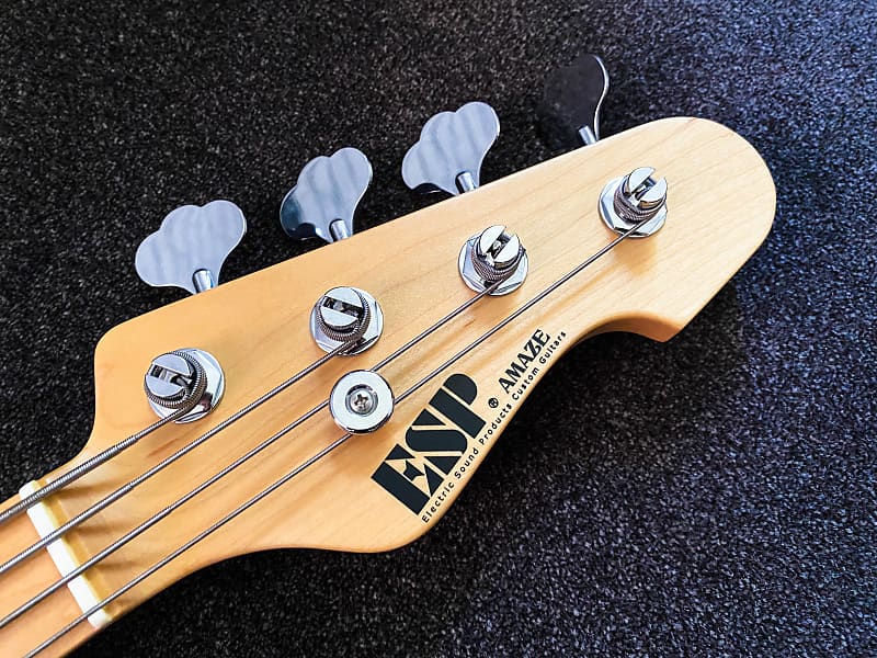 ESP Amaze-ALR 3-Tone Sunburst Jazz Bass - Sado Custom Shop 