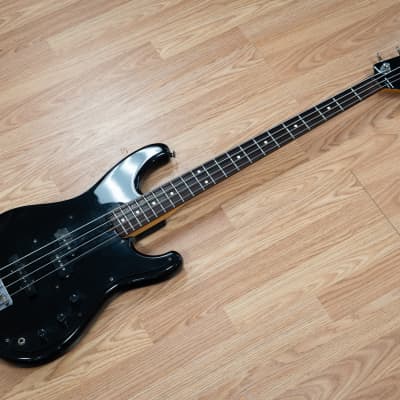 1985 Ibanez Roadstar II Bass Series Electric Bass in Gloss Black w/ Original Hard Case (Very Good) *Free Shipping* image 7