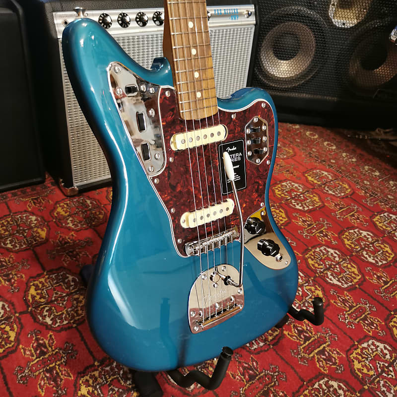 Fender jaguar vintera 60s 2021 ocean turquoise | Reverb