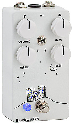 最大80％オフ RawkWorks Light 2 FREE - Pedal Guitar Overdrive Guitar V2 OD ギター