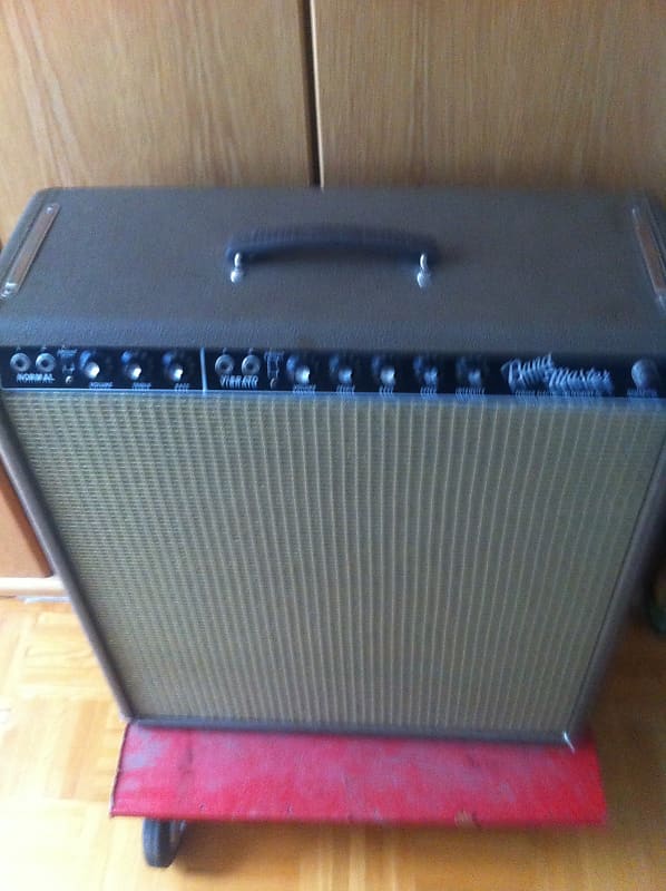 Fender 3x10" Bandmaster combo 1966 Brown/black face Reverb