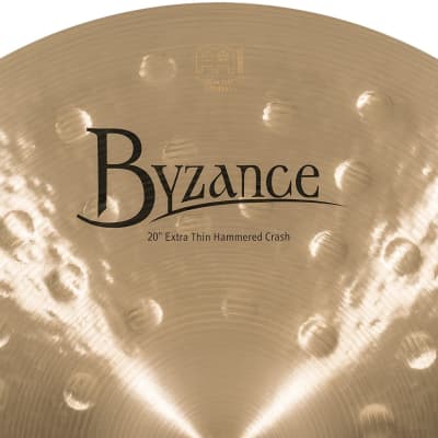 Meinl Byzance Traditional 20" Extra Thin Hammered Crash image 2