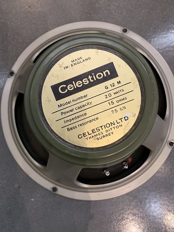 Celestion fashion g12m 20 watt