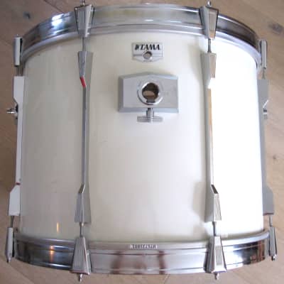 Tama Rockstar-DX 22" x 16" Bass Drum with Double Tom Mount - Vintage - JAPAN, Mahogany/Basswood image 4