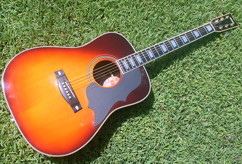 CIRCA 1975 Yamaha L-7S Luxurious sunburst model - Sunburst+