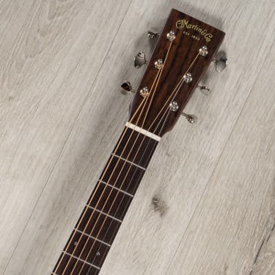 Martin 15 Series 00-15M Acoustic Guitar, Rosewood Fretboard, Mahogany Natural image 9