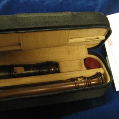 Moeck  Model 4101 "Rottenburgh" Sopranino Recorder in Stained Maple image 1