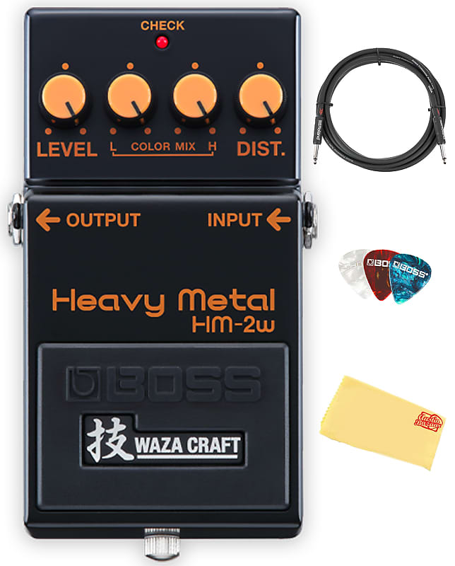 Boss HM-2W Waza Craft Heavy Metal Distortion w/ Instrument | Reverb