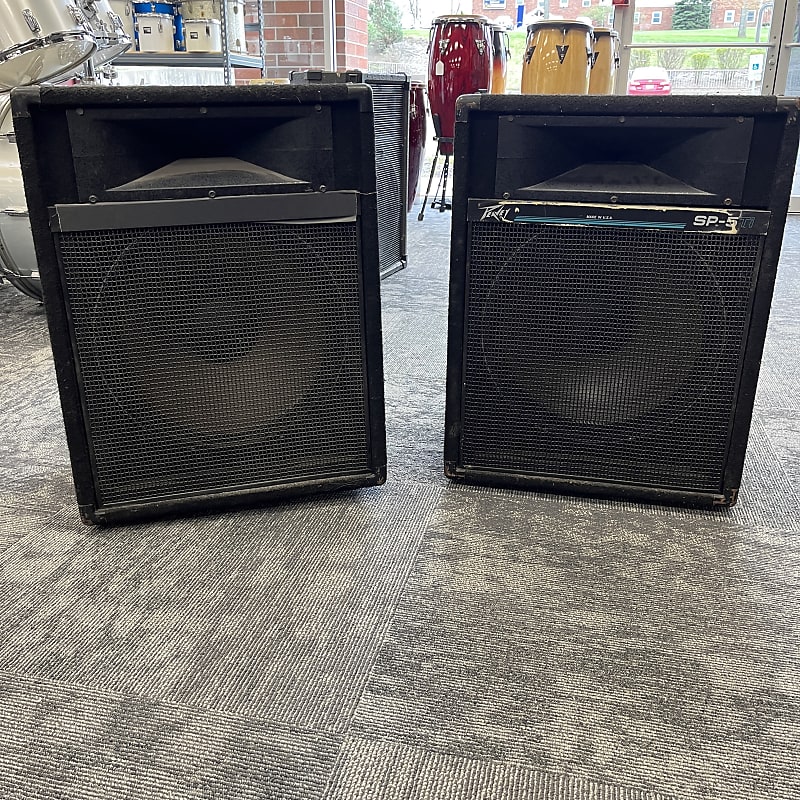 Peavey SP-5Ti 15 PA Speaker Pair Scorpion | Reverb