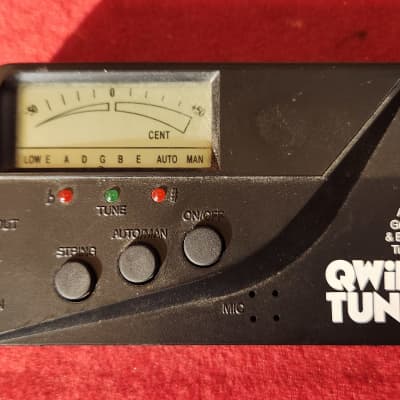 Vintage 80's Fernandes GT-1200 Guitar Bass Tuner Analogue Needle