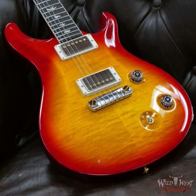 Paul Reed Smith PRS Core McCarty Flame 10 Top East Indian Rosewood Fingerboard Cherry Sunburst image 7