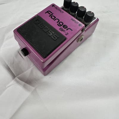 Boss BF-2 Flanger 1980-1984 (Black Label) Made In Japan | Reverb