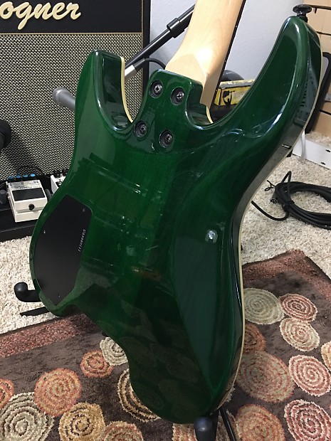 STEINBERGER SPIRIT GU DELUXE Headless Electric Guitar Green