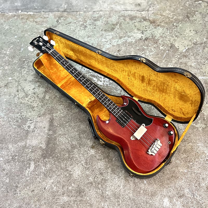 グヤトーン EB-4 1960s BASS *ALL-ORIGINAL* Guyatone EB-4 1960's Burst | Reverb