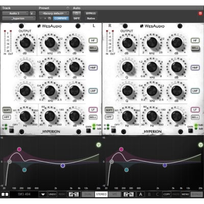 WesAudio HYPERION Parametric Equalizer (500 Series) image 2