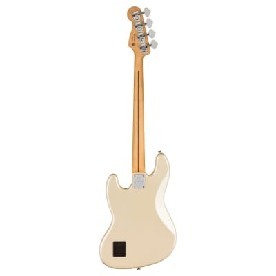 Fender Player Plus Jazz Bass (Olympic White, Maple Fretboard) image 4