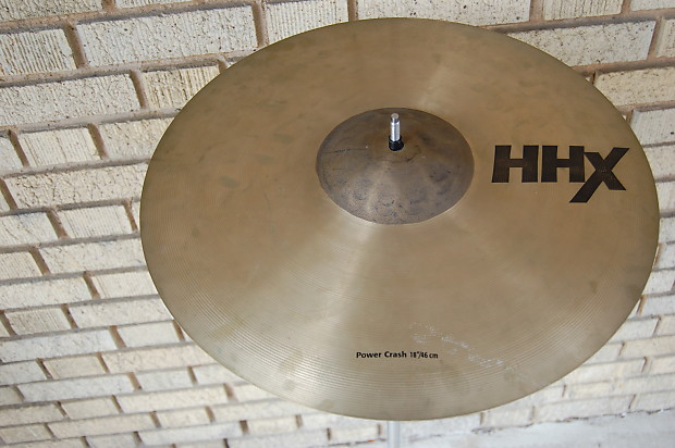 Sabian 18" HHX Power Crash Cymbal image 1